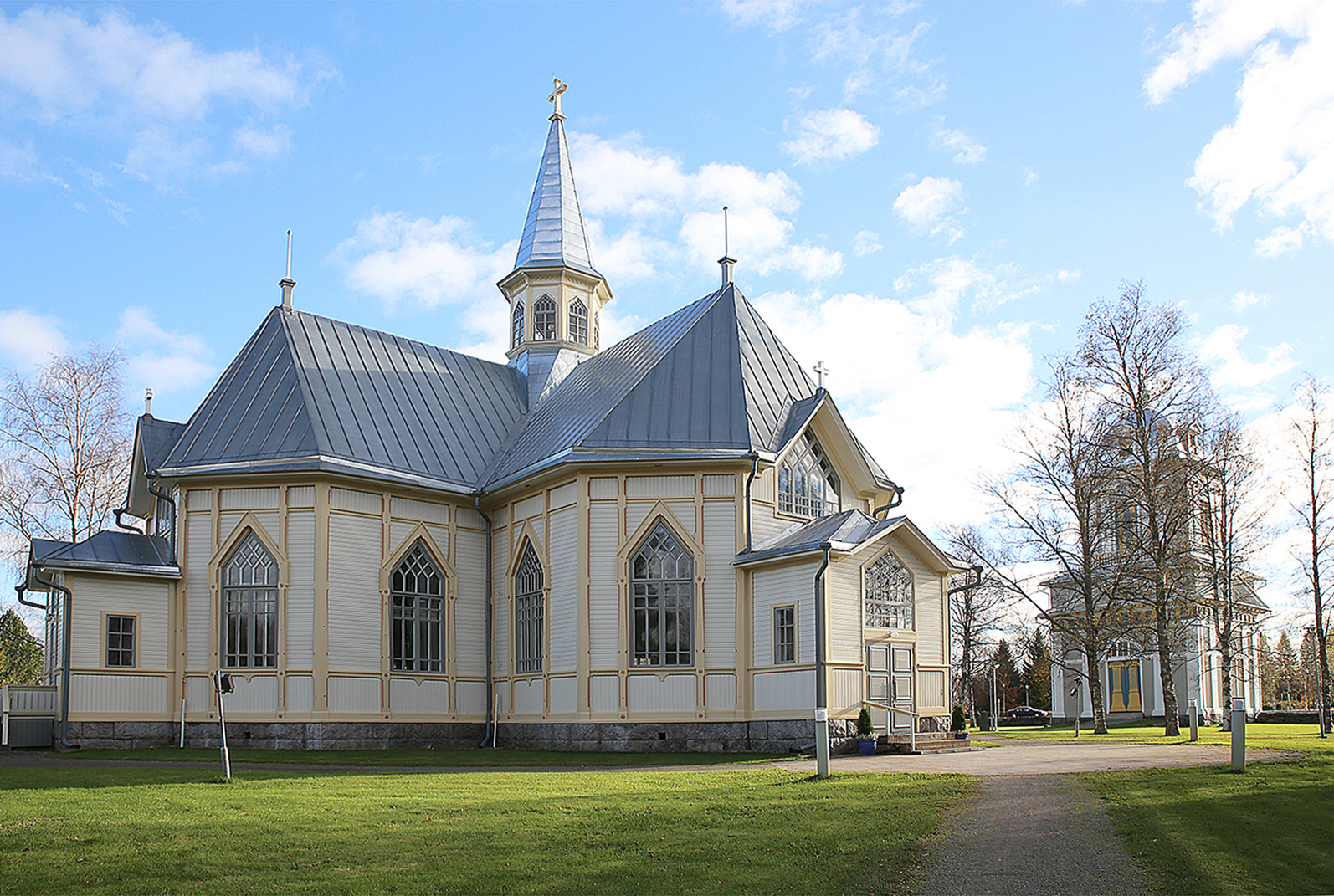 Kälviän kirkko Kälviän kirkko.