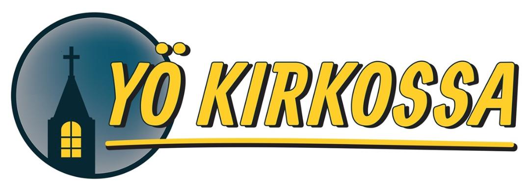 Yö kirkossa -logo.